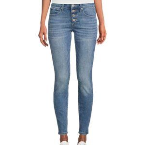LUCKY BRAND Women's High Rise Bridgette Skinny Ankle Jeans Size 8/29 Button Fly